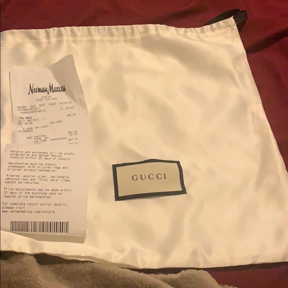 Red Double G Gucci belt - Picture 3 of 5